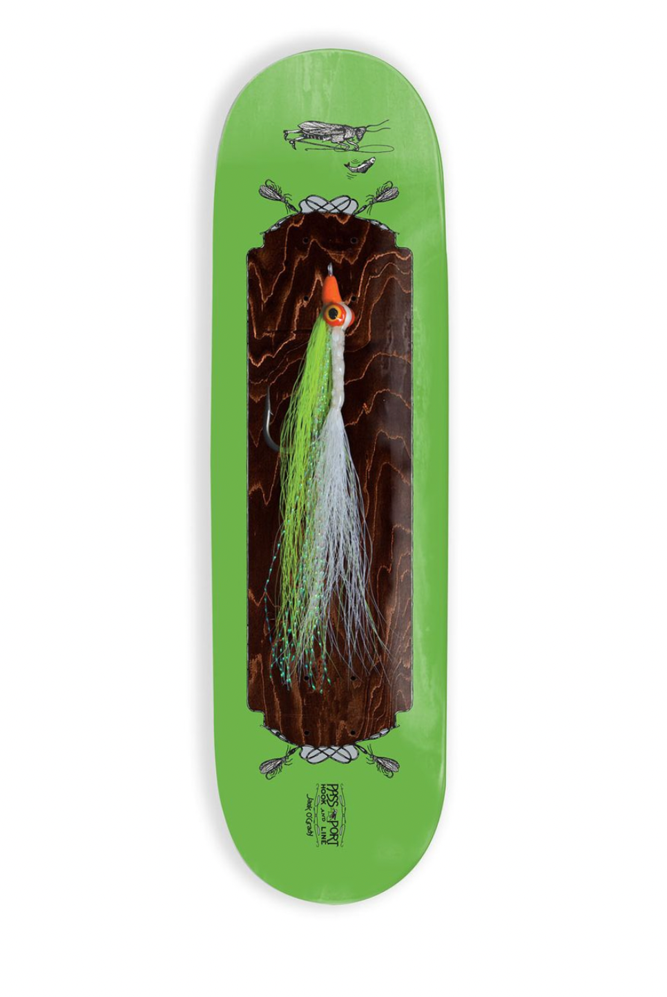 Passport Jack Ogrady Hook and Line Deck 8.25