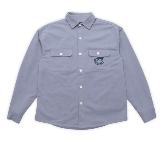 Passport Fretworks Vineyard Shirt Long-sleeve (steel blue)