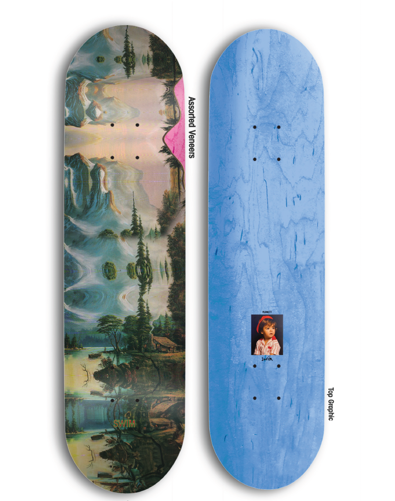 Swim Skateboards Plunkett Mountian View Deck