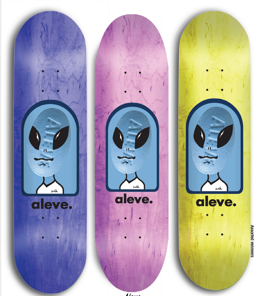 Swim Skateboards Aleve Deck