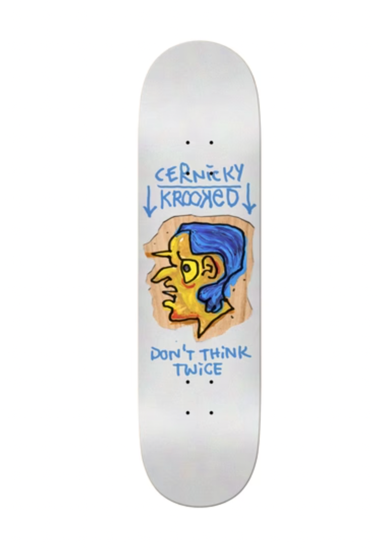 Krooked Cernicky Blue Thinker Deck