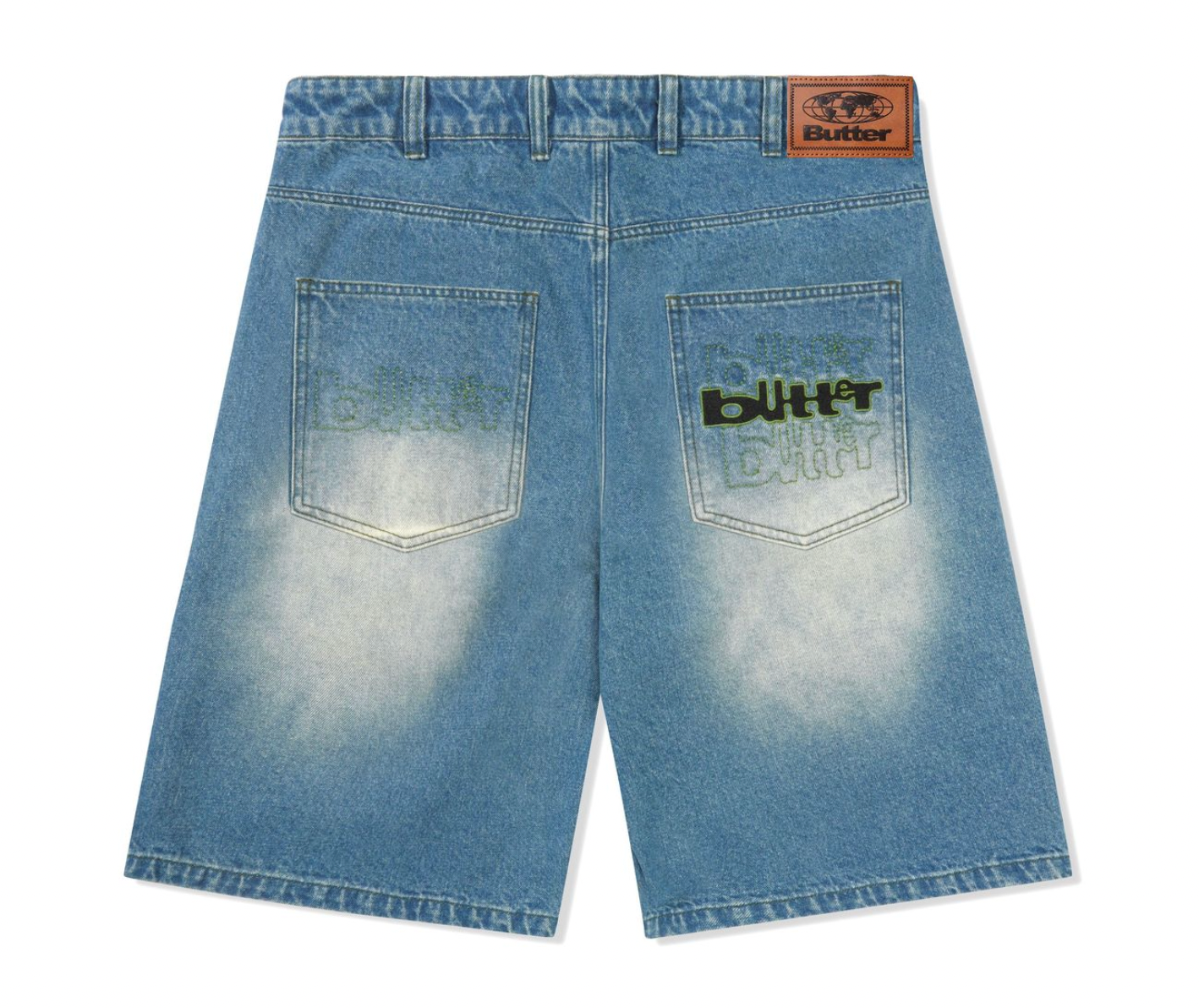 Butter Goods Warped Denim Shorts