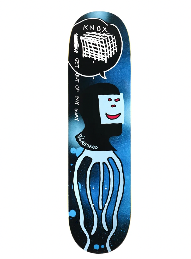 Krooked Skateboard  Knox Squid Way Deck