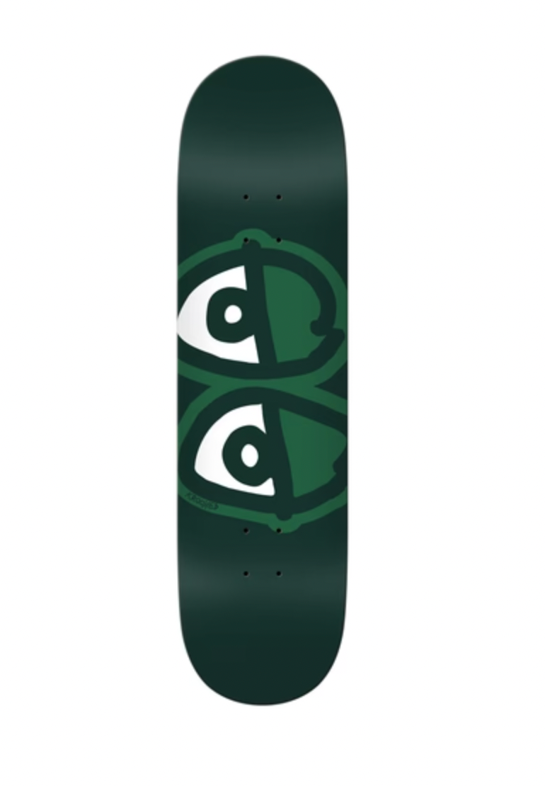 KROOKED TEAM EYES EASY RIDER GREEN DECK 8.5