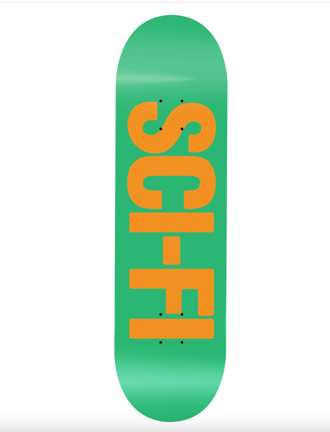 Sci-Fi Fantasy High Gloss Big Logo deck Green