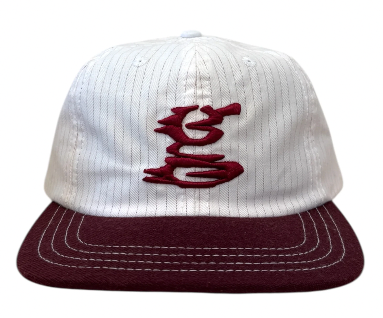 Capps Deadstock Collection - Team G - Maroon Pinstripe