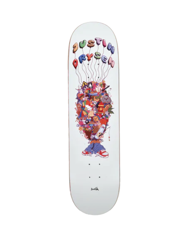 Swim Skateboards JUSTIN DRYSEN (DEBUT PRO MODEL) 8.25” Deck