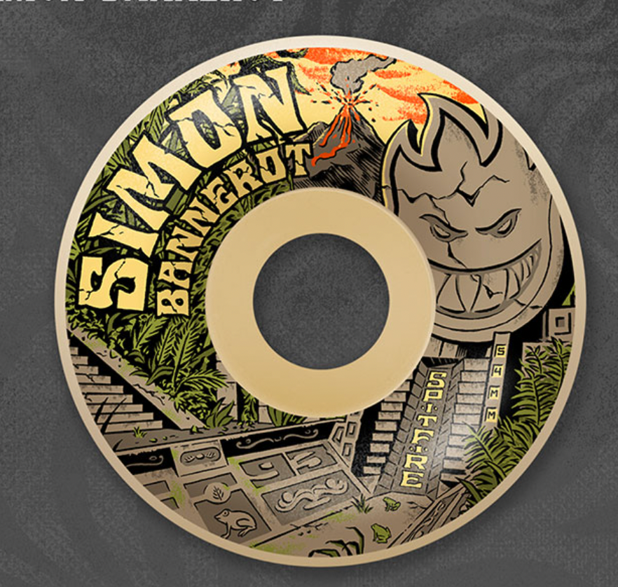 Spitfire Soft Sliders Simon Bannerot Wheels