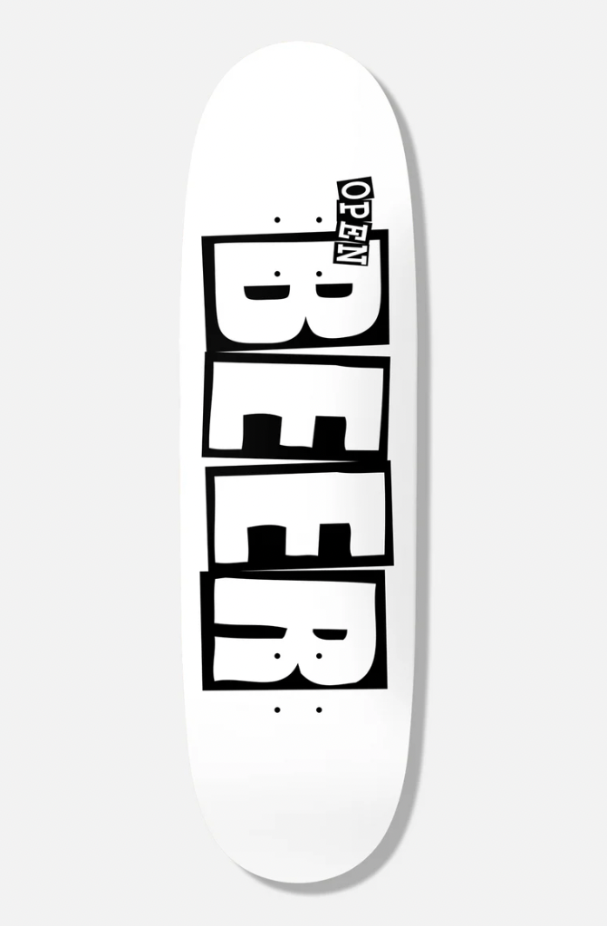 Baker Nuge Open Beer Logo Deck