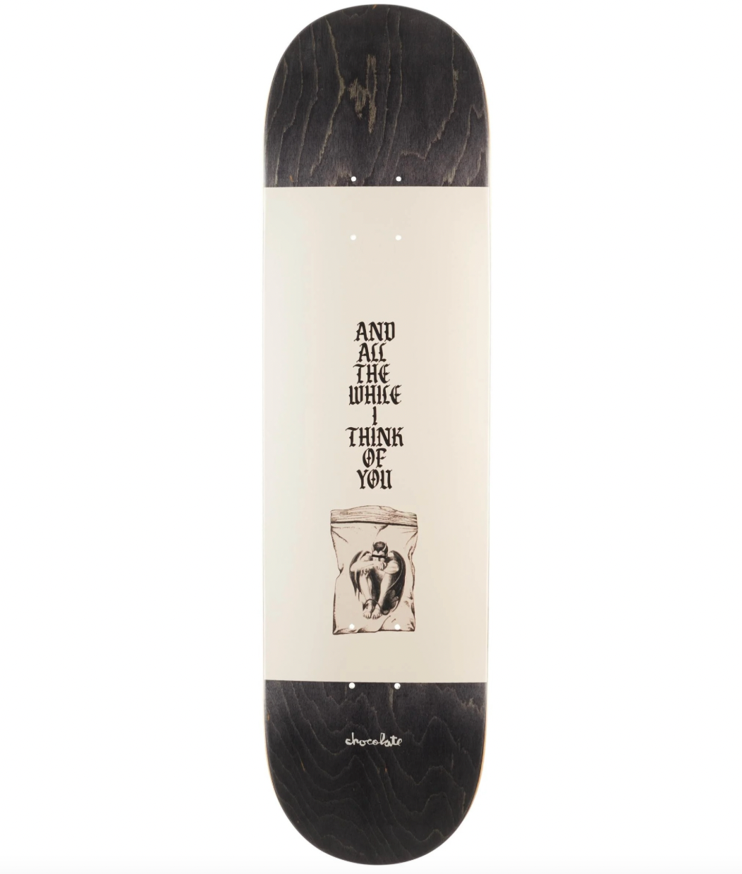 Chocolate Trahan White Lines Deck (8.25)