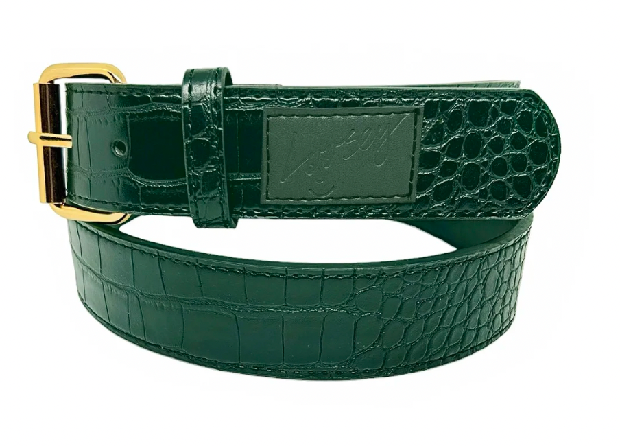 Loosey Croc Skin Belt