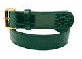 Loosey Croc Skin Belt