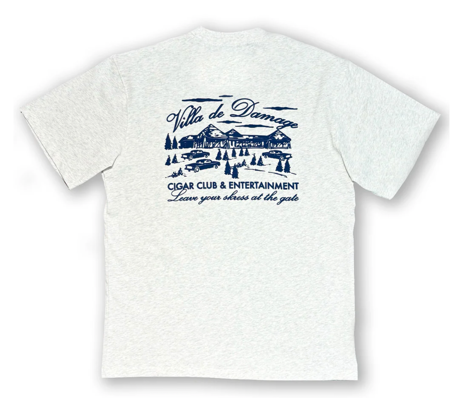 Damage Skress T-shirt Ash Grey