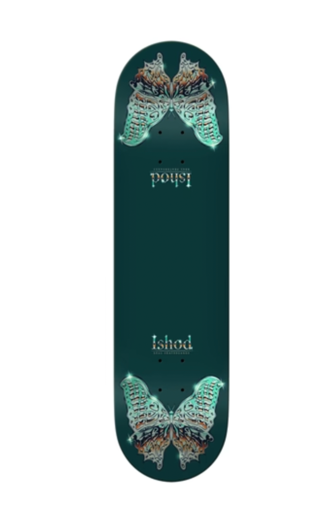 REAL ISHOD MARIPOSA CHROME REDUX  TWIN TAIL Deck