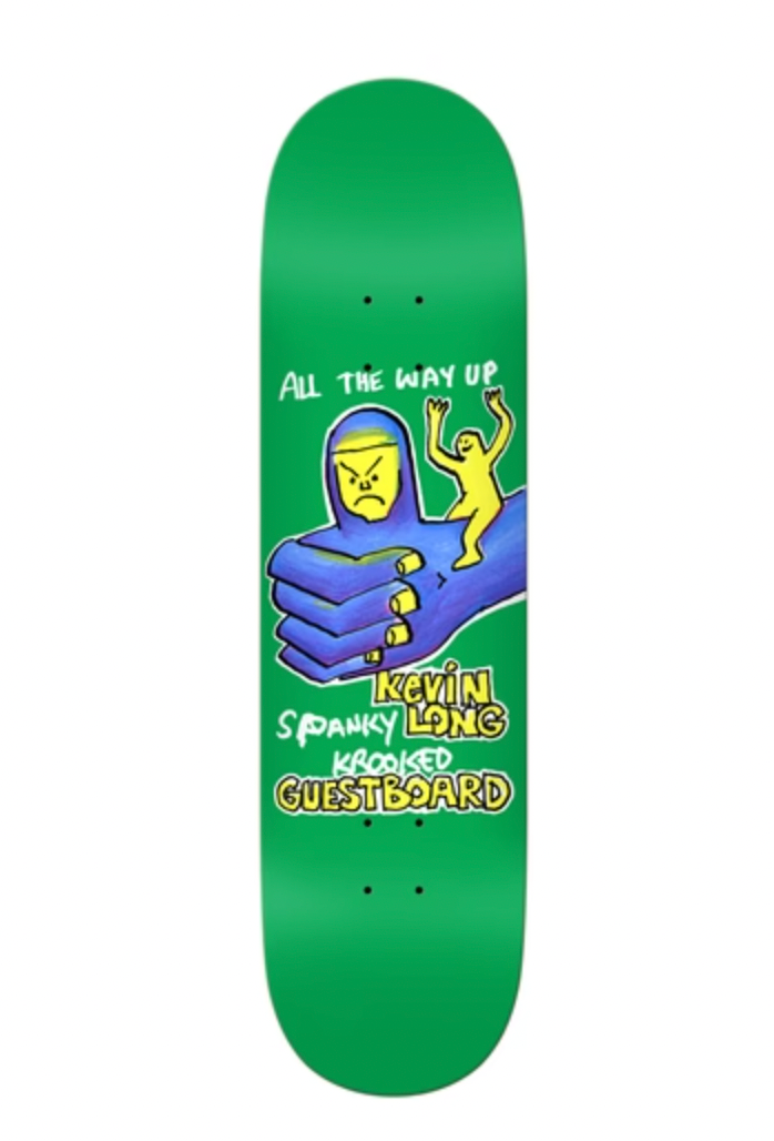 KROOKED KEVIN "SPANKY" LONG GUEST 8.25 TRUE FIT Deck