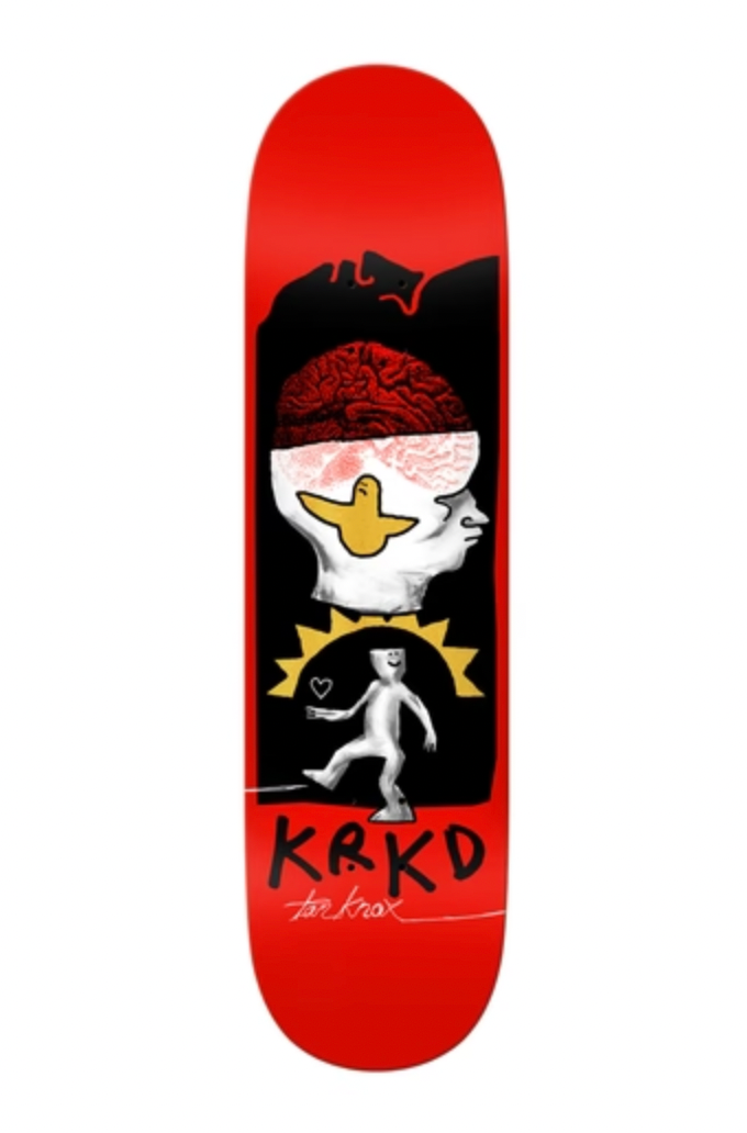 KROOKED KNOX BRAIN AND BIRD 8.5 Deck