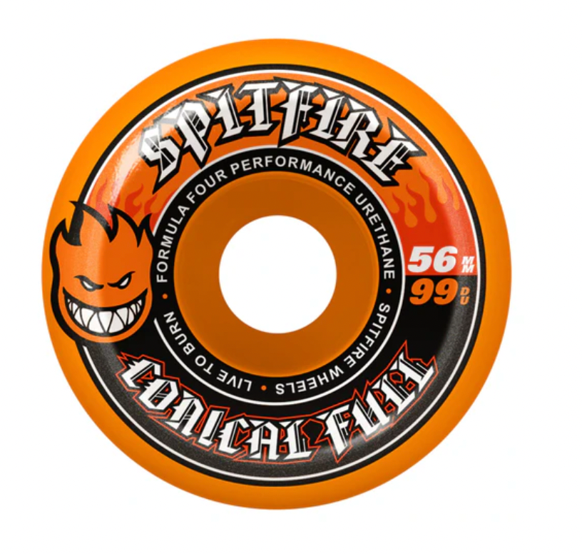 SPITFIRE F4 99 TEAM CONICAL FULL ORANGE Wheels