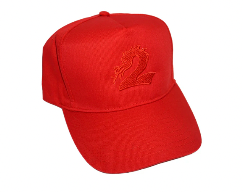 2riserpads  Dragon Hat (Tonal Red)