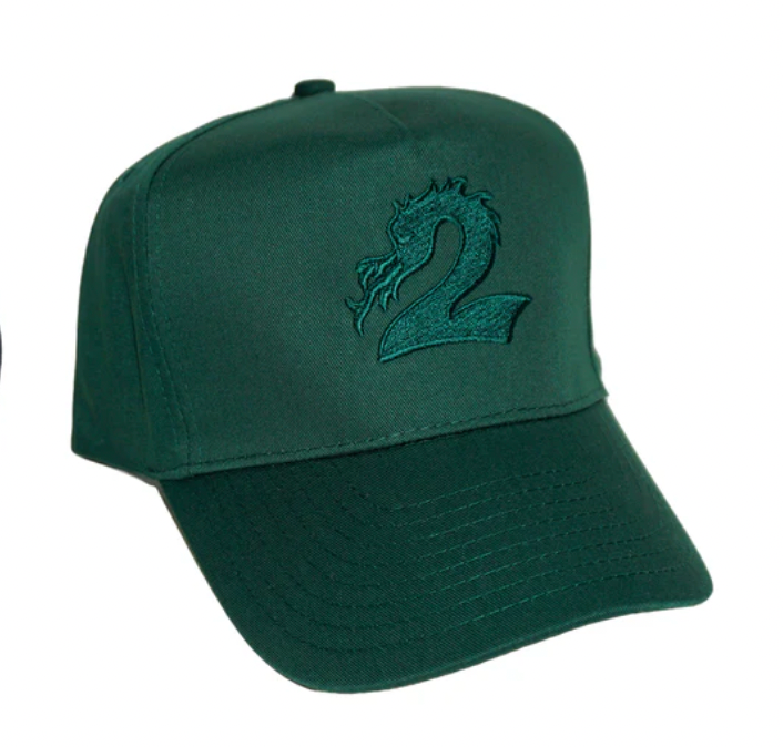 2riserpads  Dragon Hat (Tonal Green)