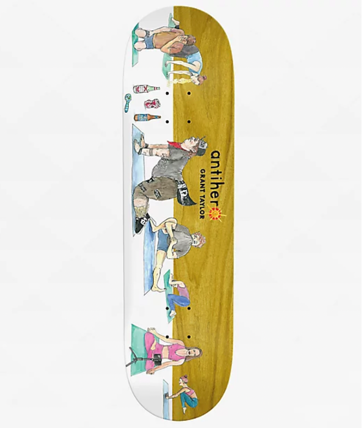 Anti-Hero Grant I Farted In Yoga 8.5" Skateboard Deck