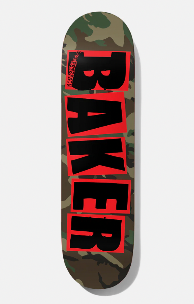Tyson Peterson Brand Logo Camo Deck 8.25