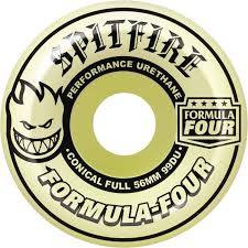 Spitfire Conical Full 99DU GLOW IN THE DARK Wheel 58mm