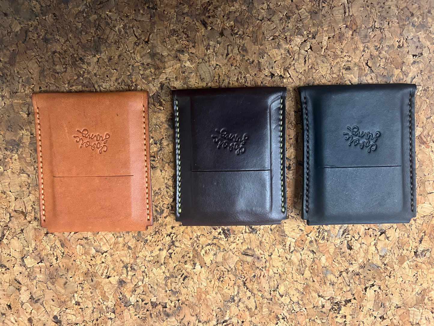 Hand made leather wallet