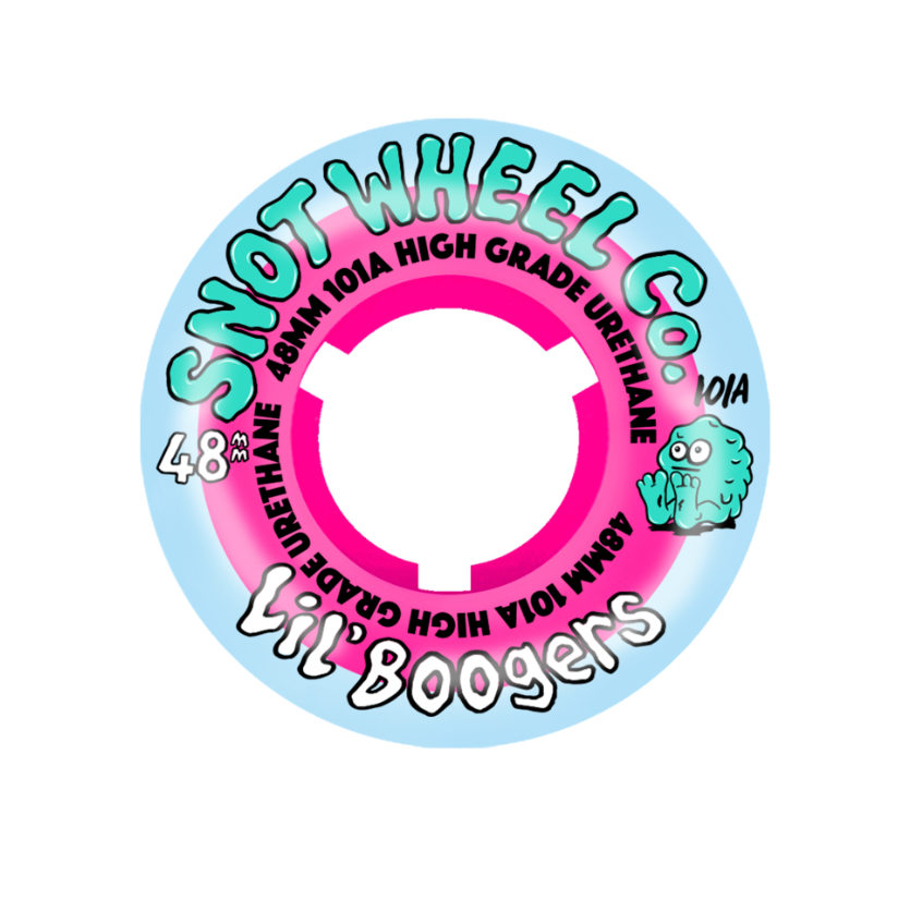 Lil Boogers 48mm Pink/Ice Wheels