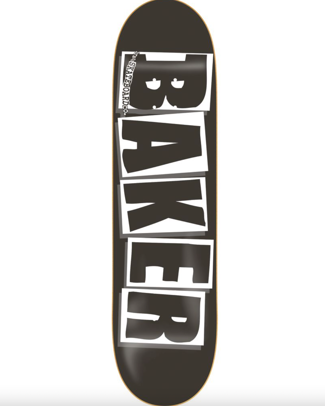 Baker Brand Logo Black Deck 8.25